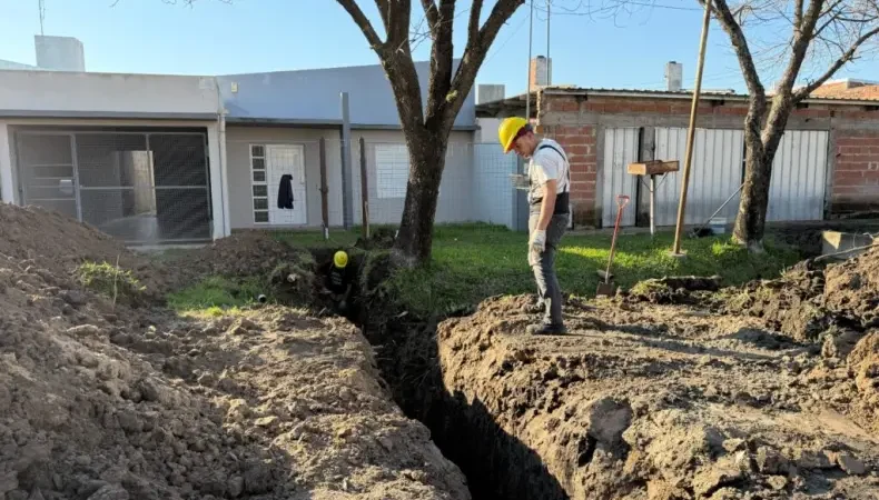 Anuncian que más de 50 familias de Padre Celso se conectarán a la red cloacal de Avellaneda