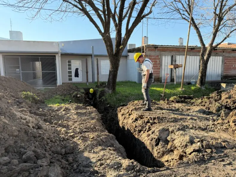 Anuncian que más de 50 familias de Padre Celso se conectarán a la red cloacal de Avellaneda
