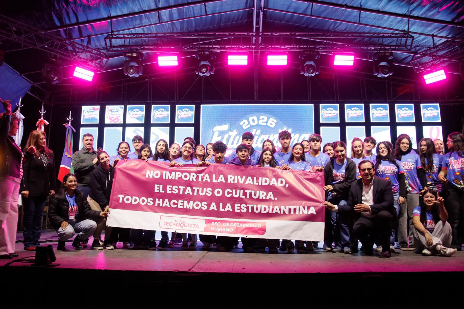Reconquista inauguró oficialmente la 33° Estudiantina Olímpica en el estadio “Humberto Savoia”