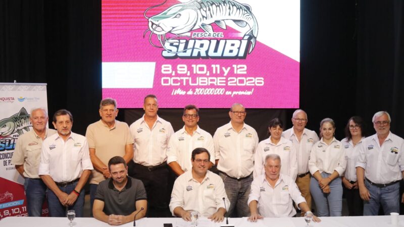 Concurso del Surubí: confirman 400 embarcaciones y 141 equipos llegan desde todo el país