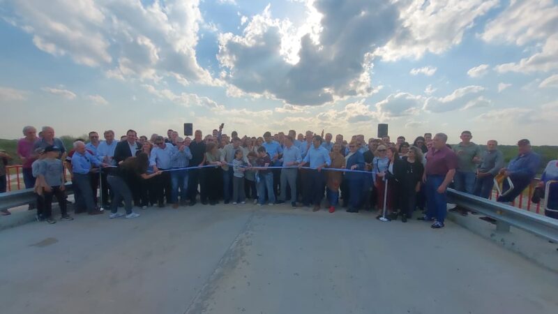La Provincia inauguró los nuevos puentes de La Sirena sobre el Arroyo El Rey