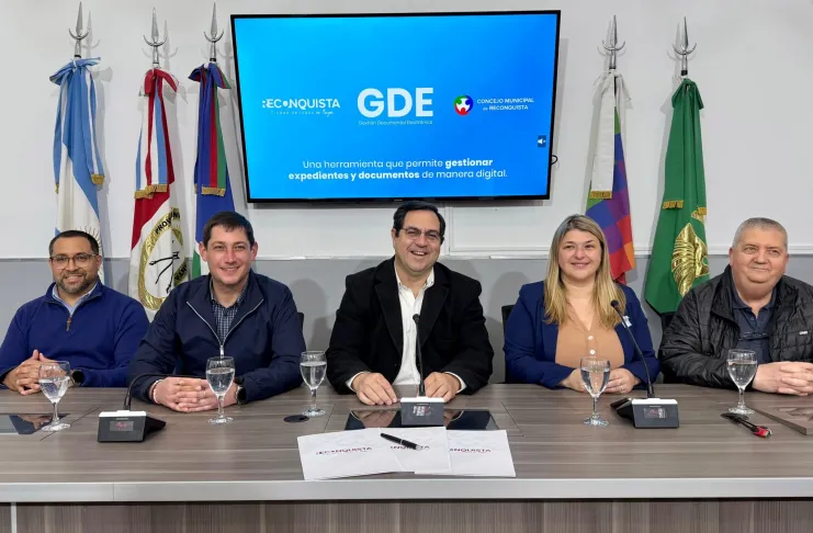 El Gobierno de Reconquista avanza con la digitalización de la gestión pública