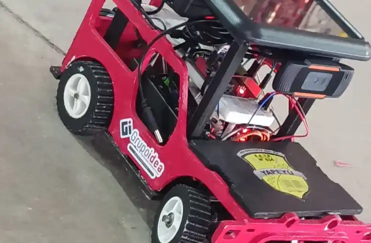 Estudiantes de Reconquista crearon un jeep robótico para explorar Jaaukanigás