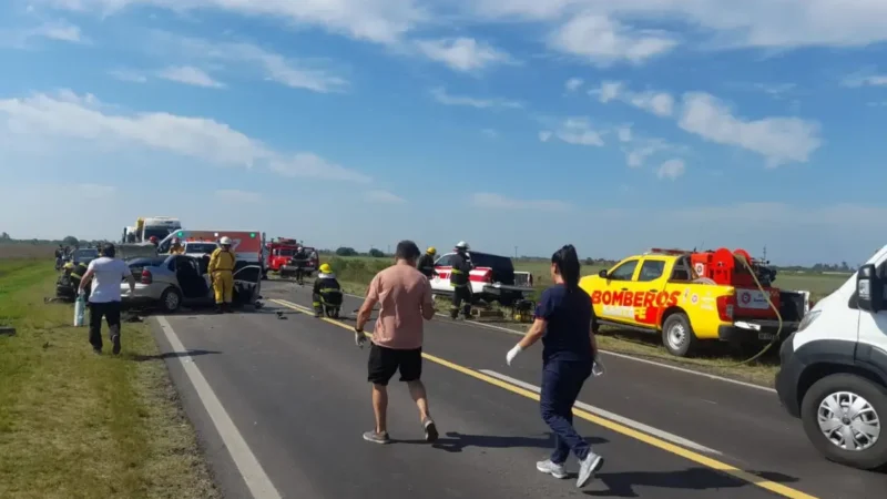 Tragedia en la Ruta 11: murió un joven de 24 años tras un choque frontal en Florencia