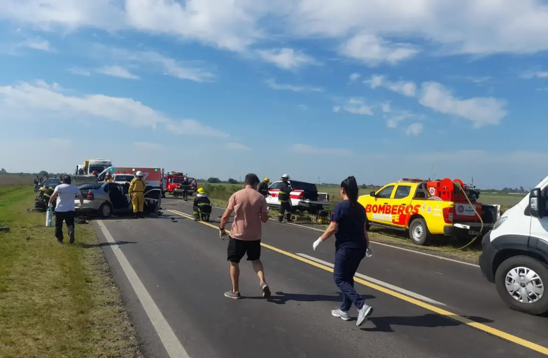 Tragedia en la Ruta 11: murió un joven de 24 años tras un choque frontal en Florencia