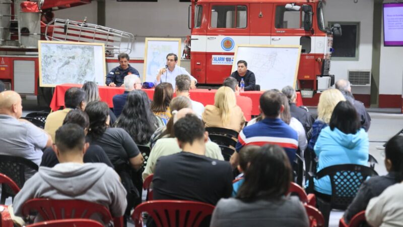 Reconquista profundiza el trabajo preventivo ante la llegada del fenómeno climático El Niño