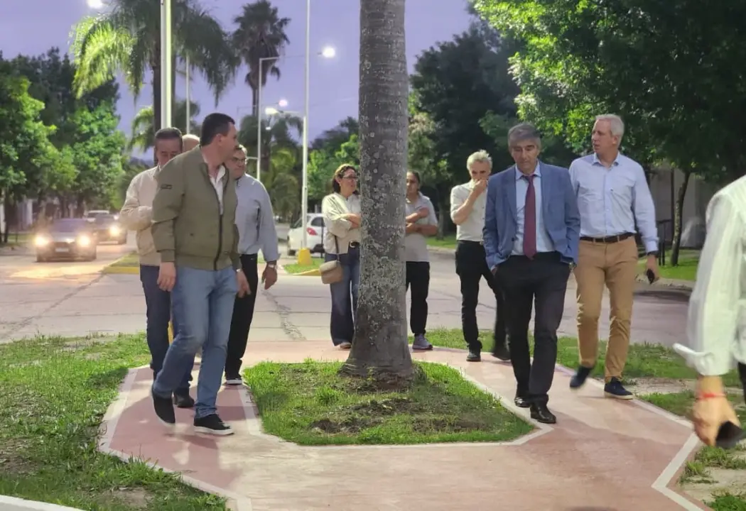 El ministro de Gobierno de Santa Fe recorrió obras de desagües en Malabrigo