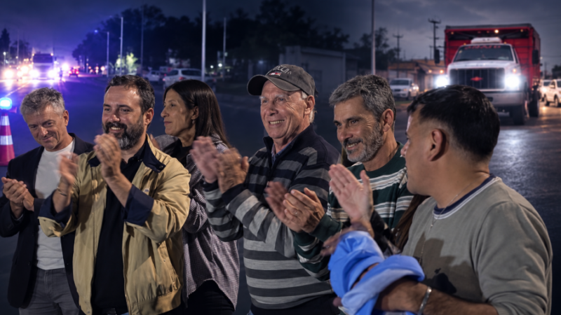 De Grandis inauguró una obra de $3.800 millones en la Ruta 11 para evitar muertes
