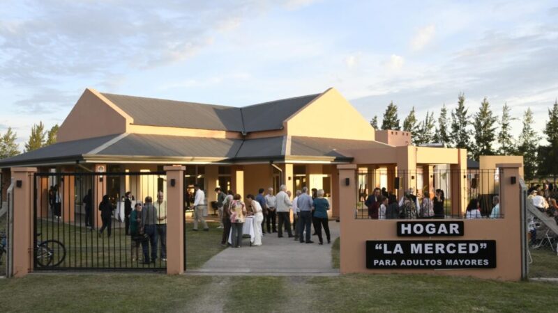 Avellaneda inauguró el nuevo edificio del Hogar de Ancianos La Merced