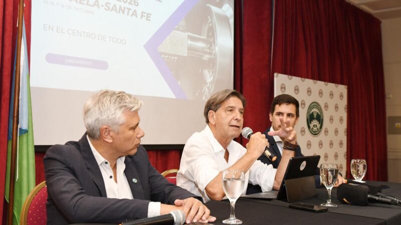 Rafaela reunirá a grandes compradores y empresas internacionales en una Muestra Industrial