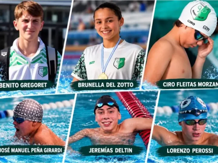 Siete nadadores de Reconquista competirán en la final de la Copa Santa Fe en Rosario