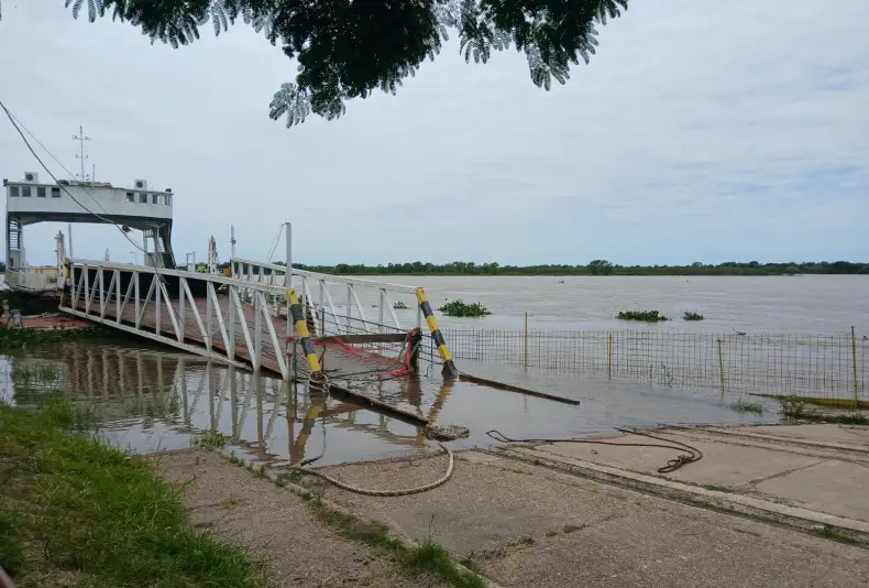 El Paraná se acerca a los 5 metros en Reconquista y el pico de la creciente está en Corrientes