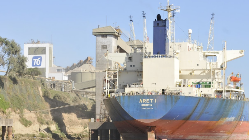 Glencore reactivará el puerto de Minera Alumbrera en Puerto General San Martín